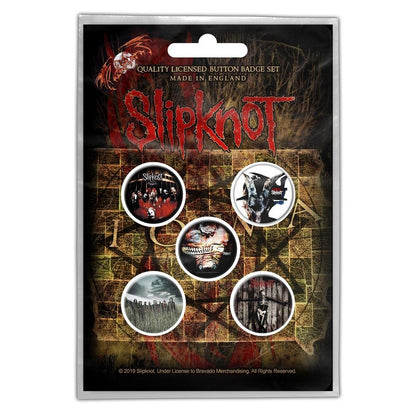 SLIPKNOT スリップノット (結成 30周年 ) - Albums / バッジ 【公式 / オフィシャル】