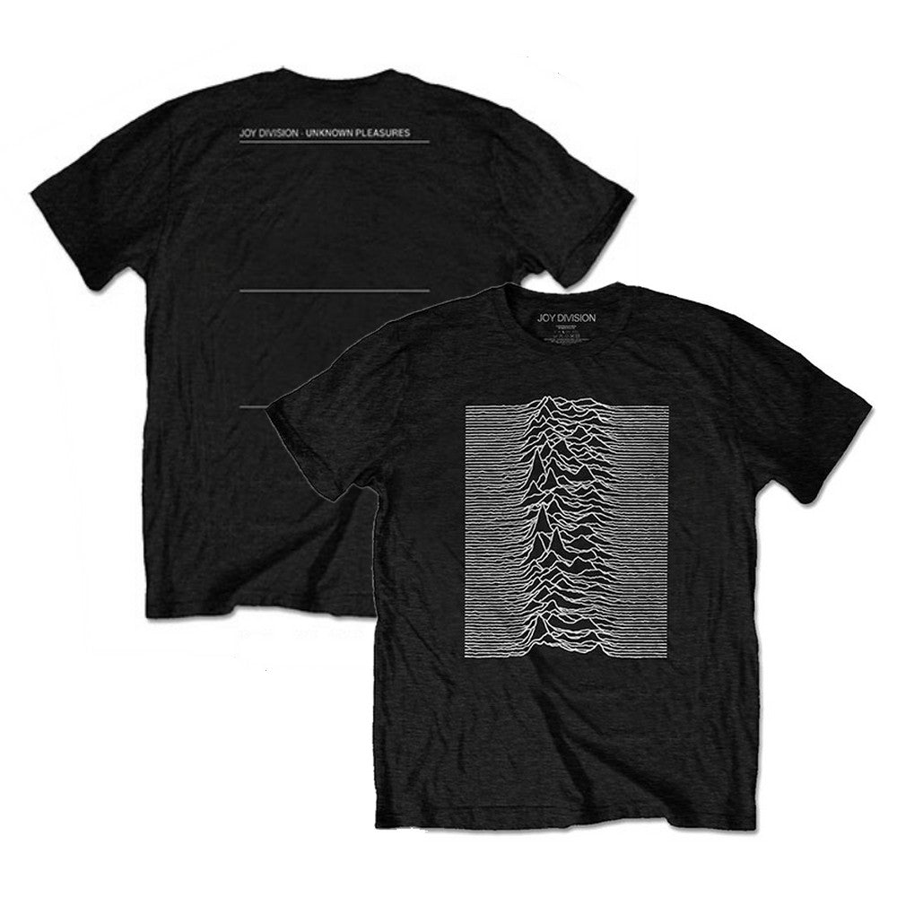 JOY DIVISION ジョイディビジョン - Unknown Pleasures / バックプリントあり / Tシャツ / メンズ 【公式 / オフィシャル】
