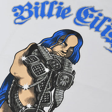 BILLIE EILISH ビリーアイリッシュ - Bling / Glitter Print / Tシャツ / メンズ