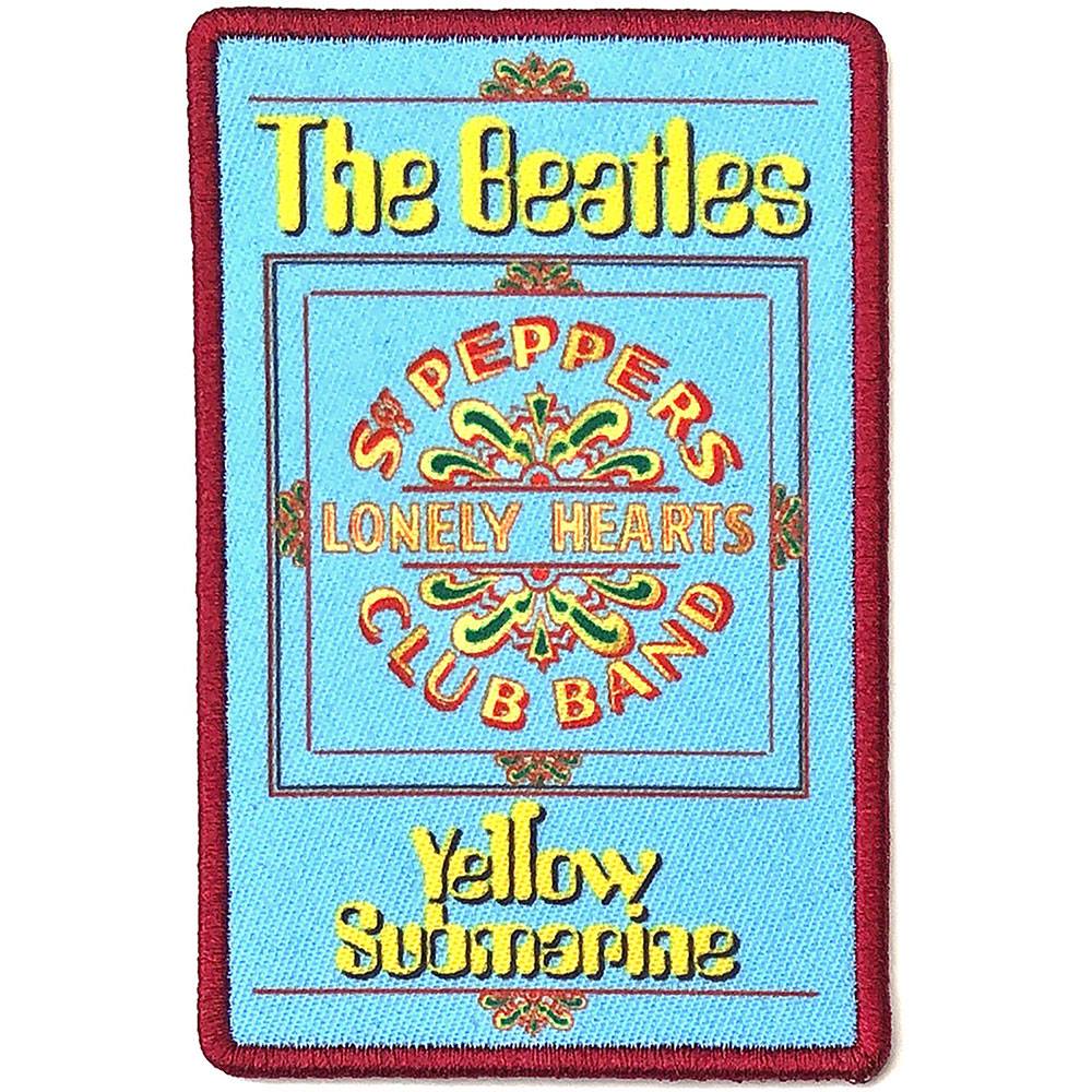 THE BEATLES ビートルズ (結成 65周年 ) - Yellow Submarine Lonely Hearts (Loose) / ワッペン 【公式 / オフィシャル】