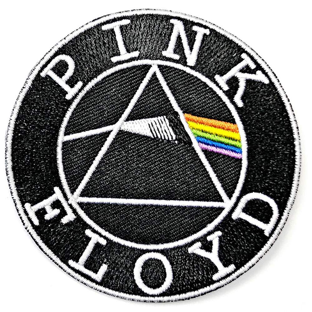 PINK FLOYD ピンクフロイド (結成 60周年 ) - Circle Logo / ワッペン 【公式 / オフィシャル】