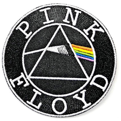 PINK FLOYD ピンクフロイド (結成 60周年 ) - Circle Logo / ワッペン 【公式 / オフィシャル】