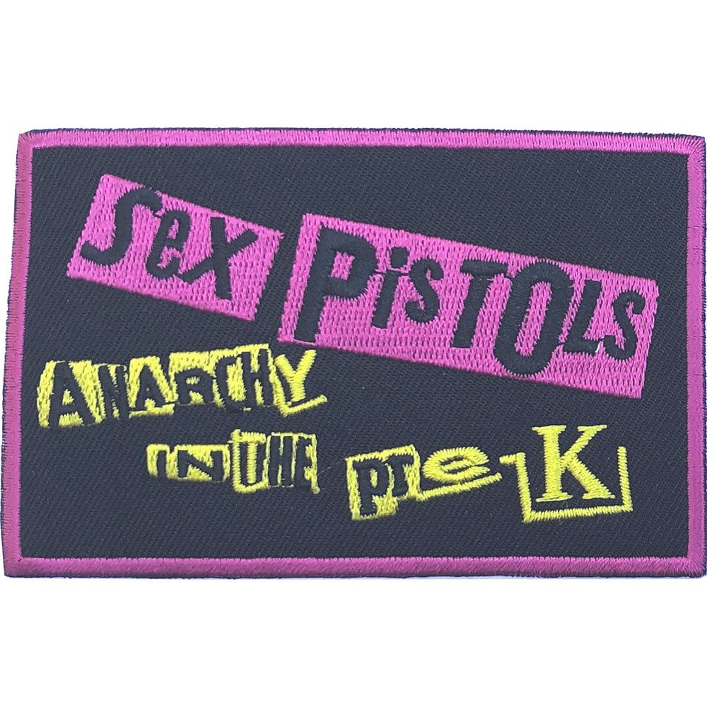 SEX PISTOLS セックスピストルズ - Anarchy in the Pre-UK / ワッペン 【公式 / オフィシャル】