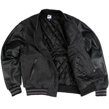 AC/DC エーシーディーシー (Back in Black 45周年 ) - VARSITY JACKET / Amplified（ ブランド ） / アウター / メンズ