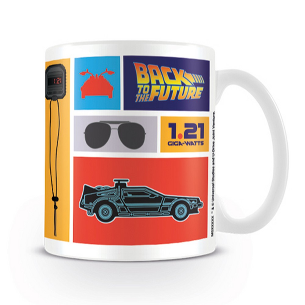 BACK TO THE FUTURE バックトゥザフューチャー (劇場公開 40周年 ) - Collection / マグカップ 【公式 / オフィシャル】