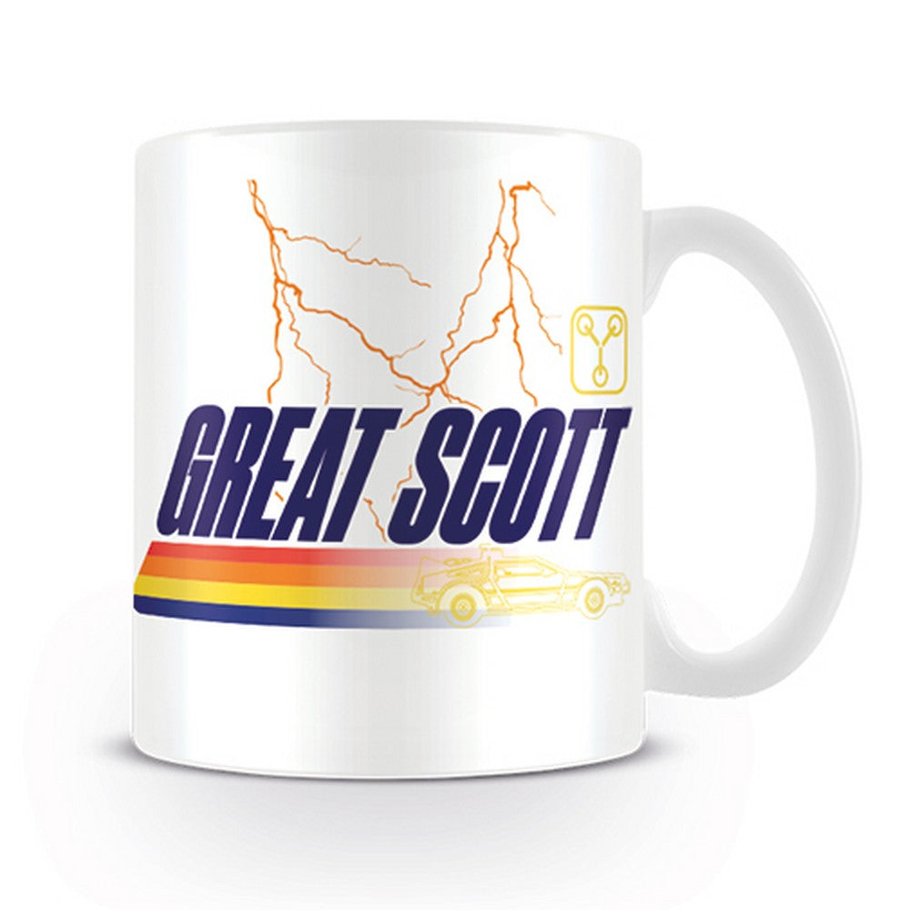 BACK TO THE FUTURE バックトゥザフューチャー (劇場公開 40周年 ) - Great Scott / マグカップ 【公式 / オフィシャル】