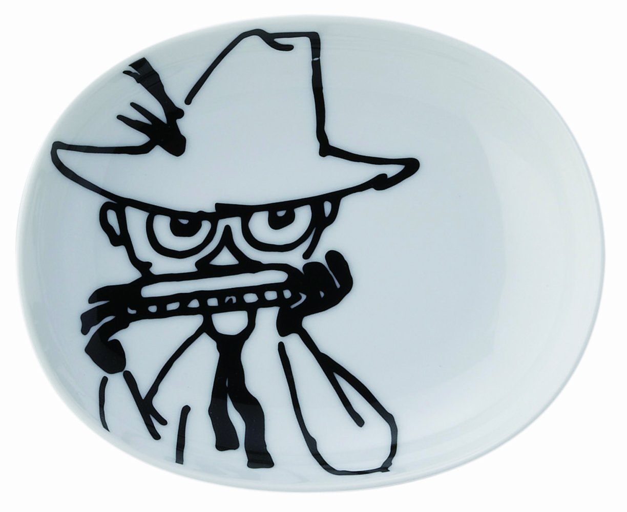 MOOMIN ムーミン (生誕 80周年 ) - オーバルディッシュ / スナフキン 14cm / 食器・グラス