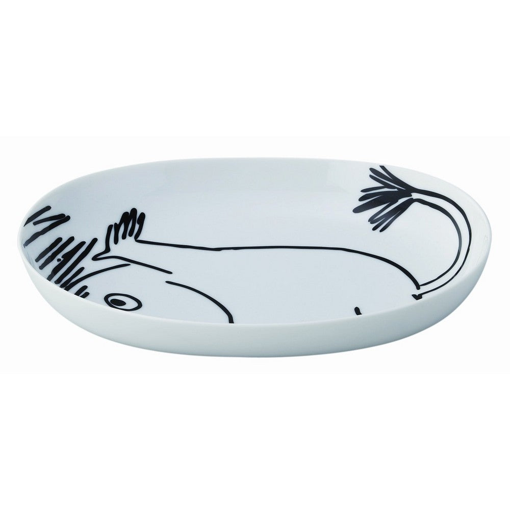 MOOMIN ムーミン (生誕 80周年 ) - オーバルディッシュ 24cm / 食器・グラス 【公式 / オフィシャル】