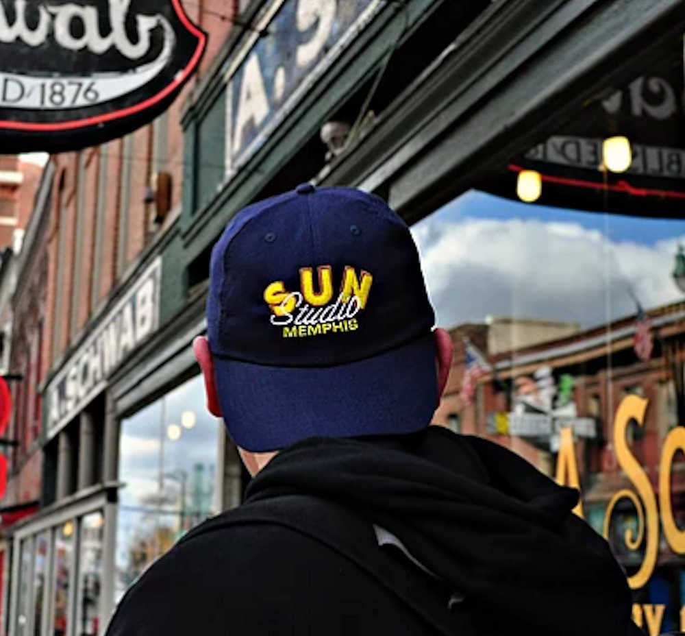 
                  
                    SUN STUDIO サンスタジオ - SUN SCRIPT NAVY / キャップ / メンズ 【公式 / オフィシャル】
                  
                