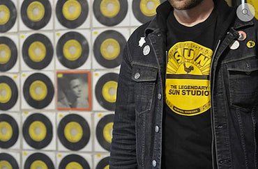 SUN STUDIO サンスタジオ - Record Logo / Tシャツ / メンズ