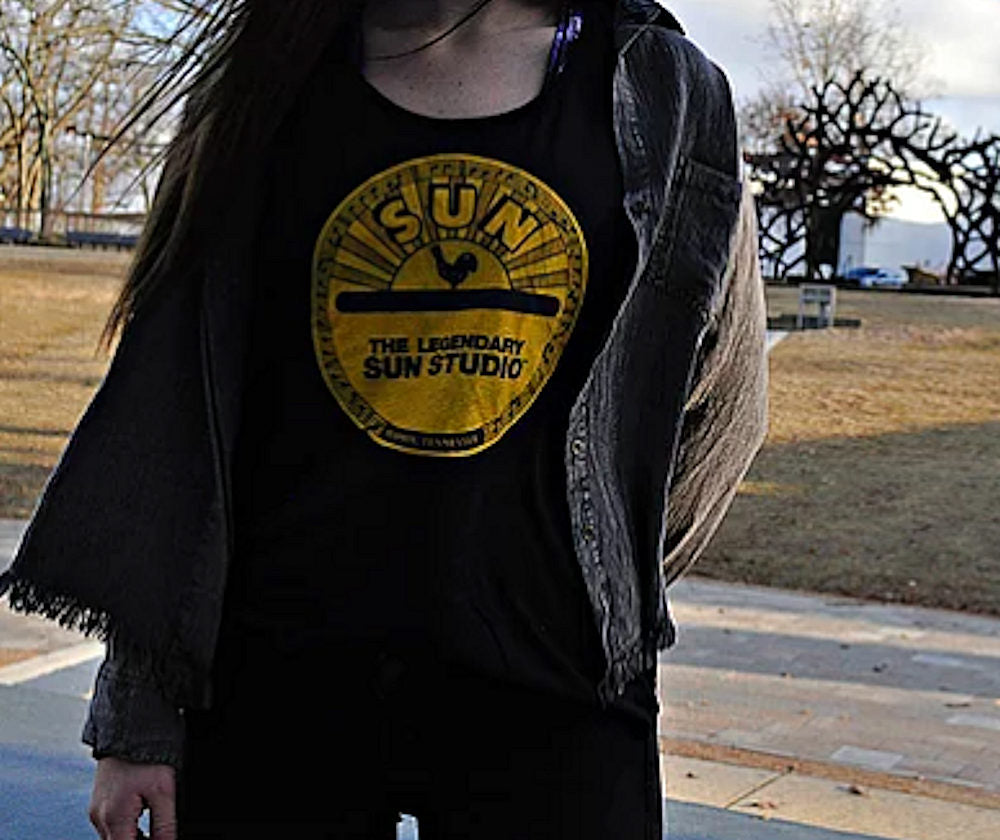 【予約商品】 SUN STUDIO サンスタジオ - Record Logo / Tシャツ / メンズ