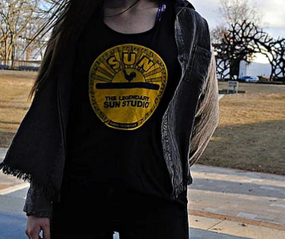 【予約商品】 SUN STUDIO サンスタジオ - Record Logo / Tシャツ / メンズ