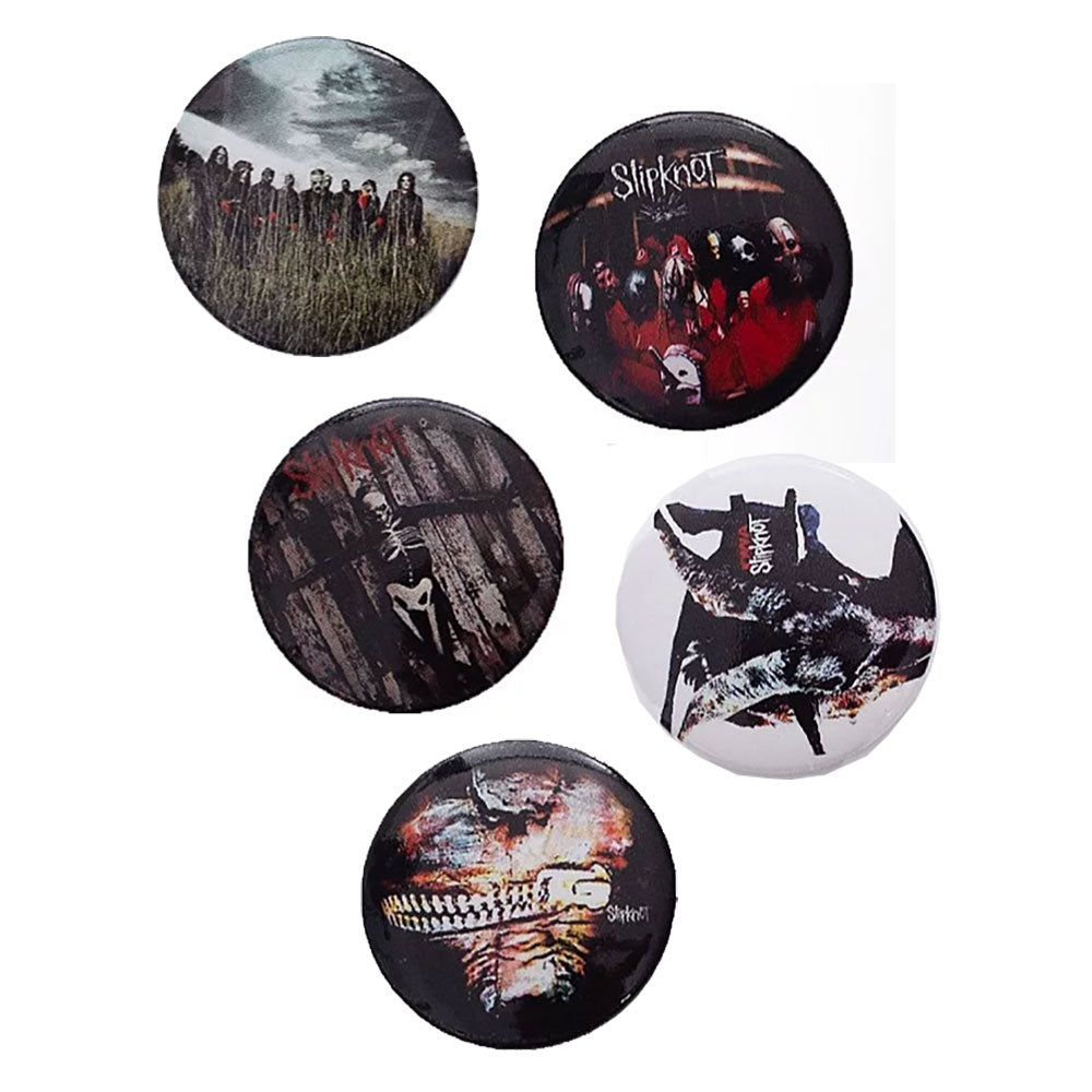 SLIPKNOT スリップノット (結成 30周年 ) - Albums / バッジ 【公式 / オフィシャル】