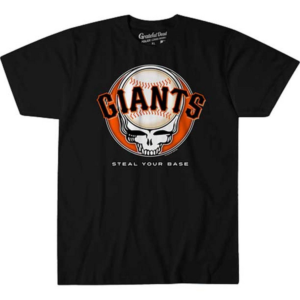 GRATEFUL DEAD グレイトフルデッド (結成 60周年 ) - SAN FRANCISCO GIANTS STEAL YOUR BASE / Tシャツ / メンズ 【公式 / オフィシャル】