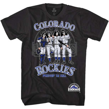KISS キッス - COLORADO ROCKIES KISS DRESSED TO KILL / Tシャツ / メンズ 【公式 / オフィシャル】