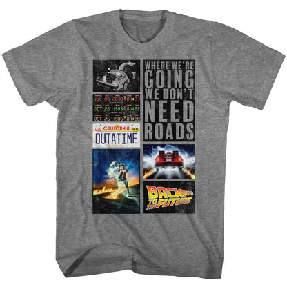 BACK TO THE FUTURE バックトゥザフューチャー (劇場公開 40周年 ) - FUTURE HITS / Tシャツ / メンズ 【公式 / オフィシャル】