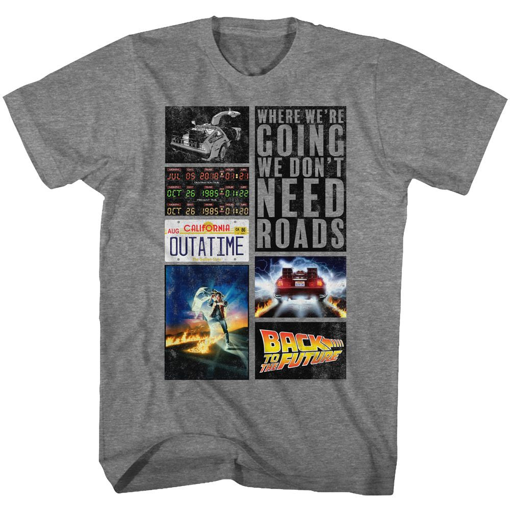BACK TO THE FUTURE バックトゥザフューチャー (劇場公開 40周年 ) - FUTURE HITS / Tシャツ / メンズ 【公式 / オフィシャル】