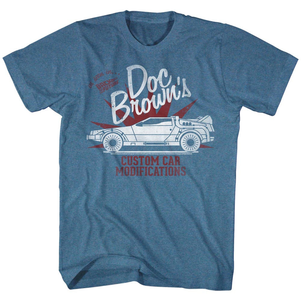 【予約商品】 BACK TO THE FUTURE バックトゥザフューチャー (劇場公開 40周年 ) - DOC BROWN'S / Tシャツ / メンズ 【公式 / オフィシャル】
