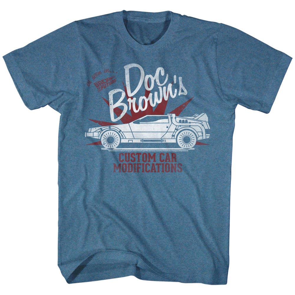 【予約商品】 BACK TO THE FUTURE バックトゥザフューチャー (劇場公開 40周年 ) - DOC BROWN'S / Tシャツ / メンズ 【公式 / オフィシャル】