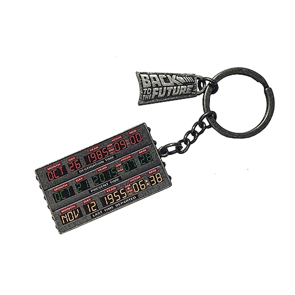 BACK TO THE FUTURE - (「BTTF2」 35周年 ) - Time Circuit Keychain