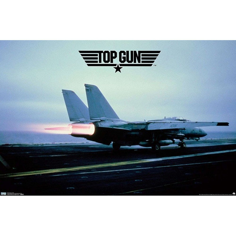 TOP GUN トップガン (アイスマン追悼 ) - Maverick Plane / ポスター 【公式 / オフィシャル】