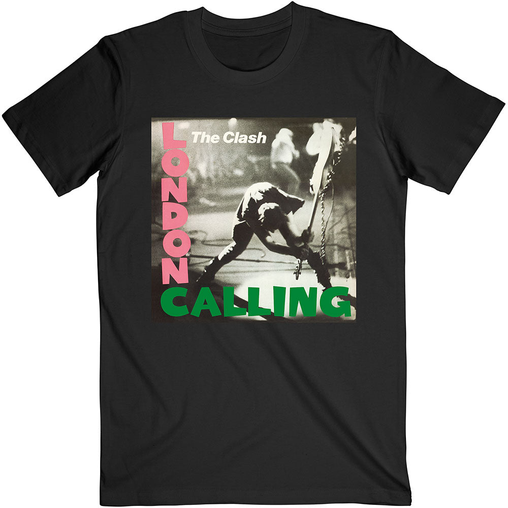 THE CLASH クラッシュ - London Calling / Black / Tシャツ / メンズ 【公式 / オフィシャル】