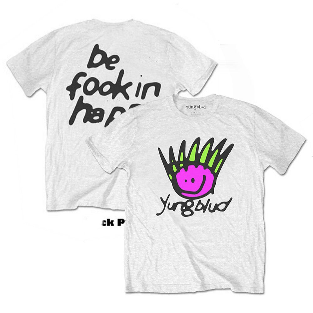 YUNGBLUD ヤングブラッド (SUMMER SONIC 2025 来日 ) - Face / バックプリントあり / Tシャツ / メンズ 【公式 / オフィシャル】