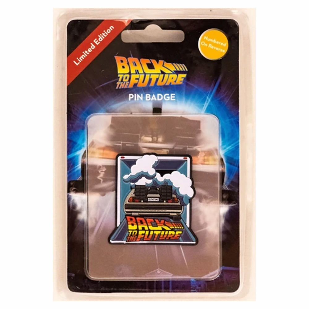 BACK TO THE FUTURE バックトゥザフューチャー (劇場公開 40周年 ) - Limited edition Pin Badge / 世界限定9,995個 / バッジ 【公式 / オフィシャル】