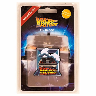 BACK TO THE FUTURE バックトゥザフューチャー (劇場公開 40周年 ) - Limited edition Pin Badge / 世界限定9,995個 / バッジ 【公式 / オフィシャル】