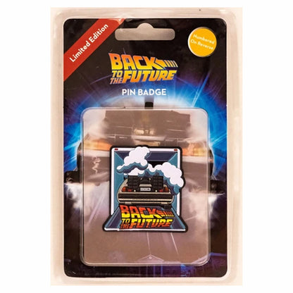 BACK TO THE FUTURE バックトゥザフューチャー (劇場公開 40周年 ) - Limited edition Pin Badge / 世界限定9,995個 / バッジ 【公式 / オフィシャル】
