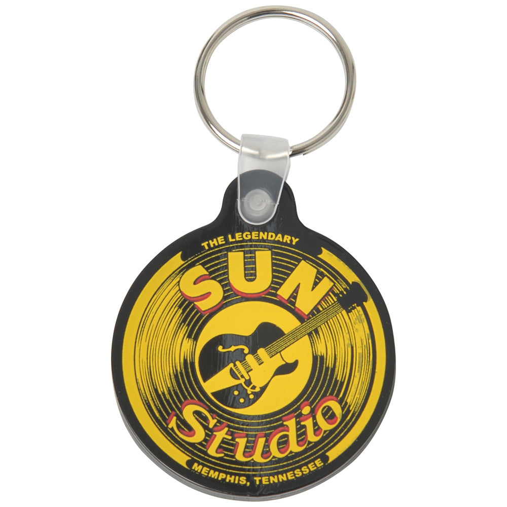 SUN STUDIO サンスタジオ - Guitar Logo / キーホルダー 【公式 / オフィシャル】