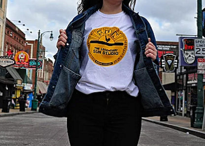 【予約商品】 SUN STUDIO サンスタジオ - Record Logo / Tシャツ / メンズ