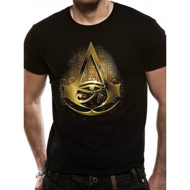ASSASSINS CREED アサシンクリード - GOLD HIEROGLYPH / Tシャツ / メンズ - PGS