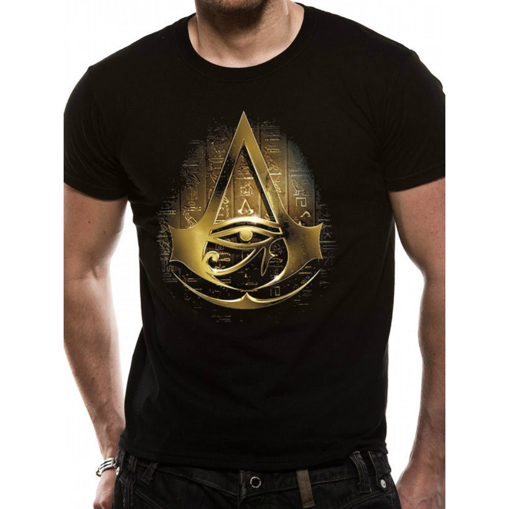 ASSASSINS CREED アサシンクリード - GOLD HIEROGLYPH / Tシャツ / メンズ - PGS