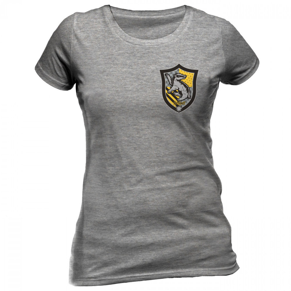 HARRY POTTER ハリーポッター - HOUSE HUFFLEPUFF / バックプリントあり / Tシャツ / レディース