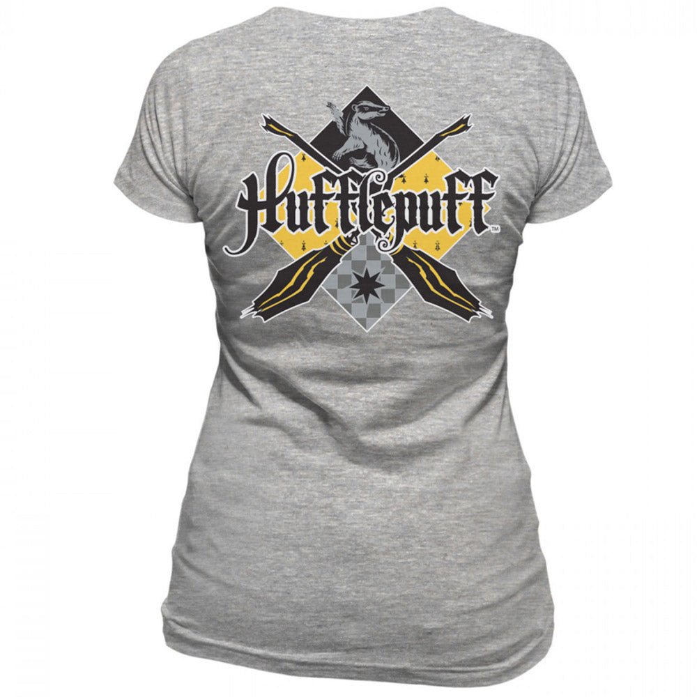 HARRY POTTER ハリーポッター - HOUSE HUFFLEPUFF / バックプリントあり / Tシャツ / レディース