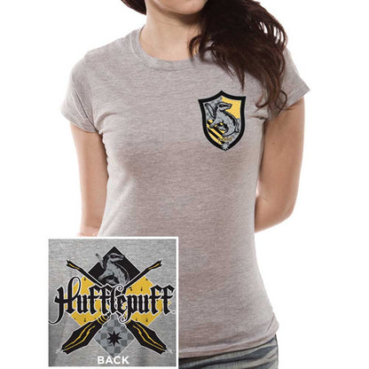 HARRY POTTER ハリーポッター - HOUSE HUFFLEPUFF / バックプリントあり / Tシャツ / レディース