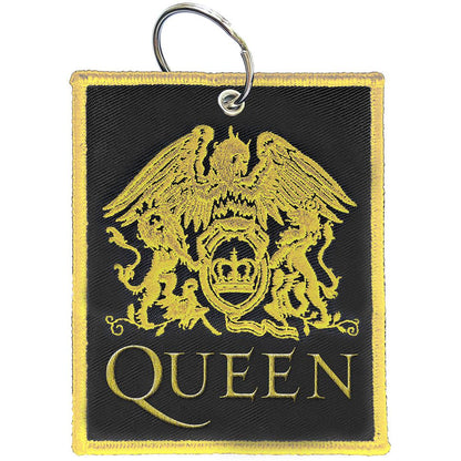 QUEEN クイーン (初来日50周年 ) - Classic Crest / パッチ / キーホルダー 【公式 / オフィシャル】