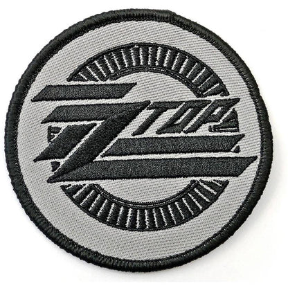ZZ TOP ズィーズィートップ (デビュー 55周年 ) - Circle Logo / ワッペン 【公式 / オフィシャル】