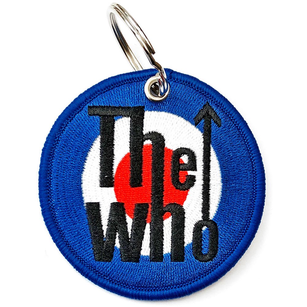 THE WHO ザ・フー (デビュー 60周年 ) - Target Logo / パッチ / キーホルダー 【公式 / オフィシャル】