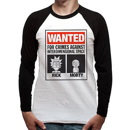 RICK AND MORTY リックアンドモーティ - WANTED POSTER/長袖 / Tシャツ / メンズ - PGS