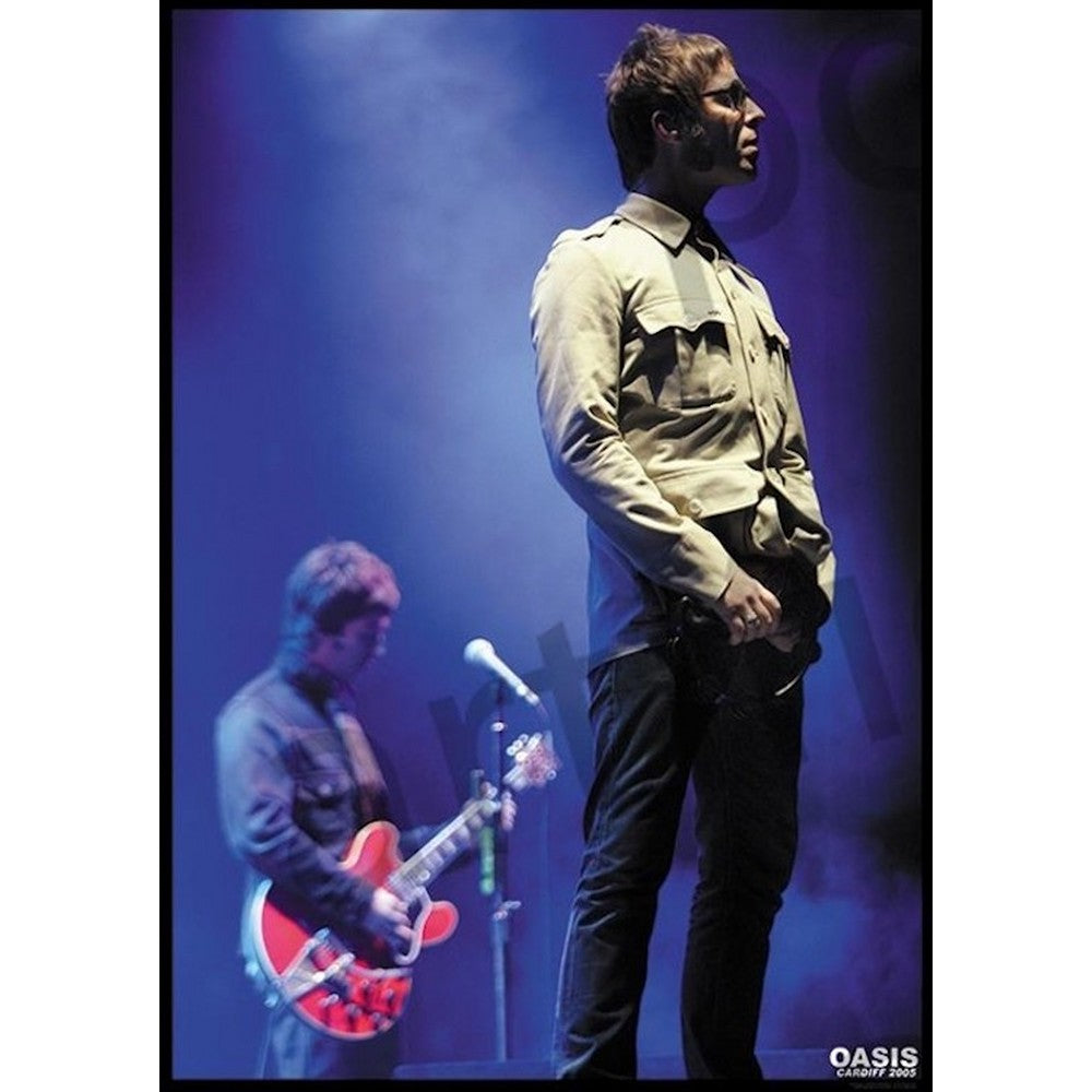 OASIS オアシス (2025 10月 来日 記念 ) - Cardiff 2005 / ポスター 【公式 / オフィシャル】