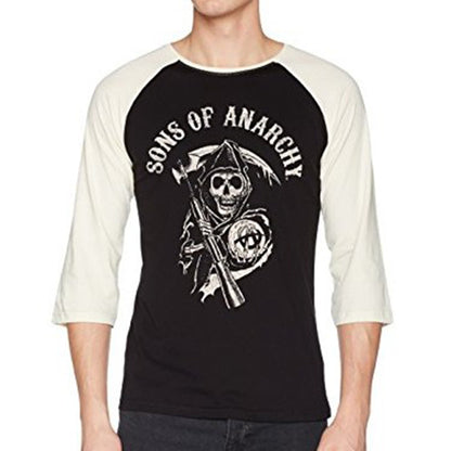 SONS OF ANARCHY - LOGO / ラグラン七分袖