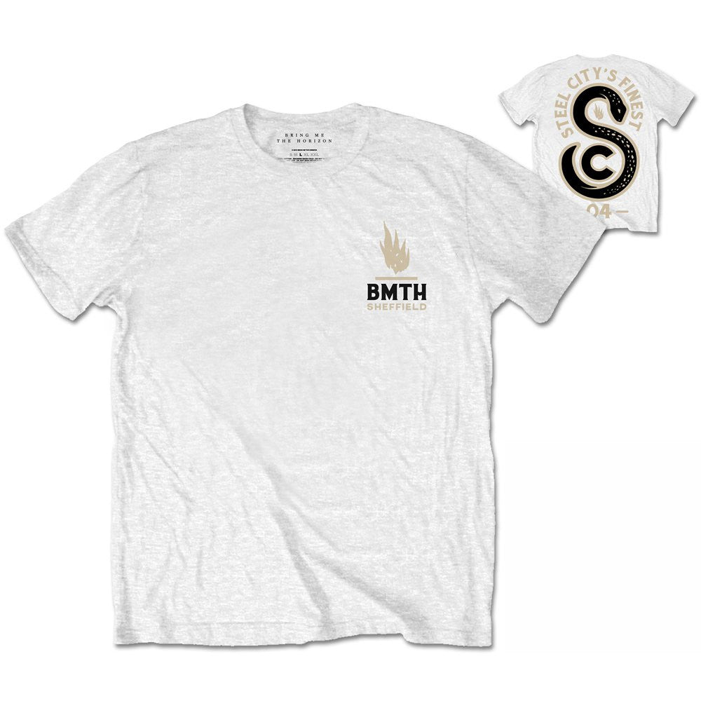 【廃番ラスト販売/特別価格】BRING ME THE HORIZON-Sheffield Snake / バックプリントあり / Tシャツ / メンズ 【公式 / オフィシャル】