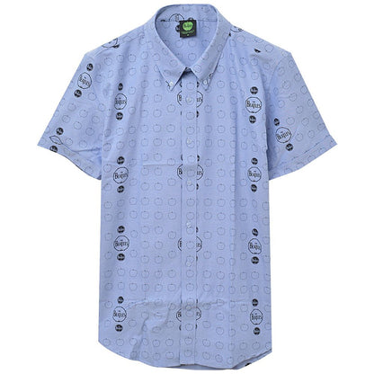 THE BEATLES ビートルズ (来日 60周年 ) - Drum and Apples / 襟付きシャツ / メンズ - PGS