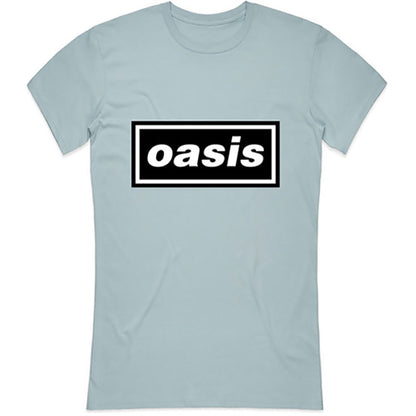 OASIS オアシス (10月 来日 記念 ) - Decca Logo / Tシャツ / レディース 【公式 / オフィシャル】