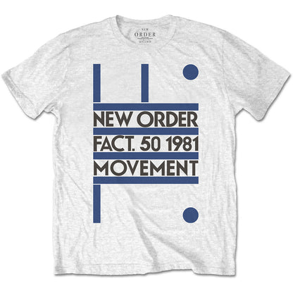 NEW ORDER ニューオーダー - Movement / Tシャツ / メンズ 【公式 / オフィシャル】