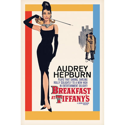 AUDREY HEPBURN オードリー・ヘプバーン - Breakfast at Tiffany's One-Sheet / ポスター 【公式 / オフィシャル】