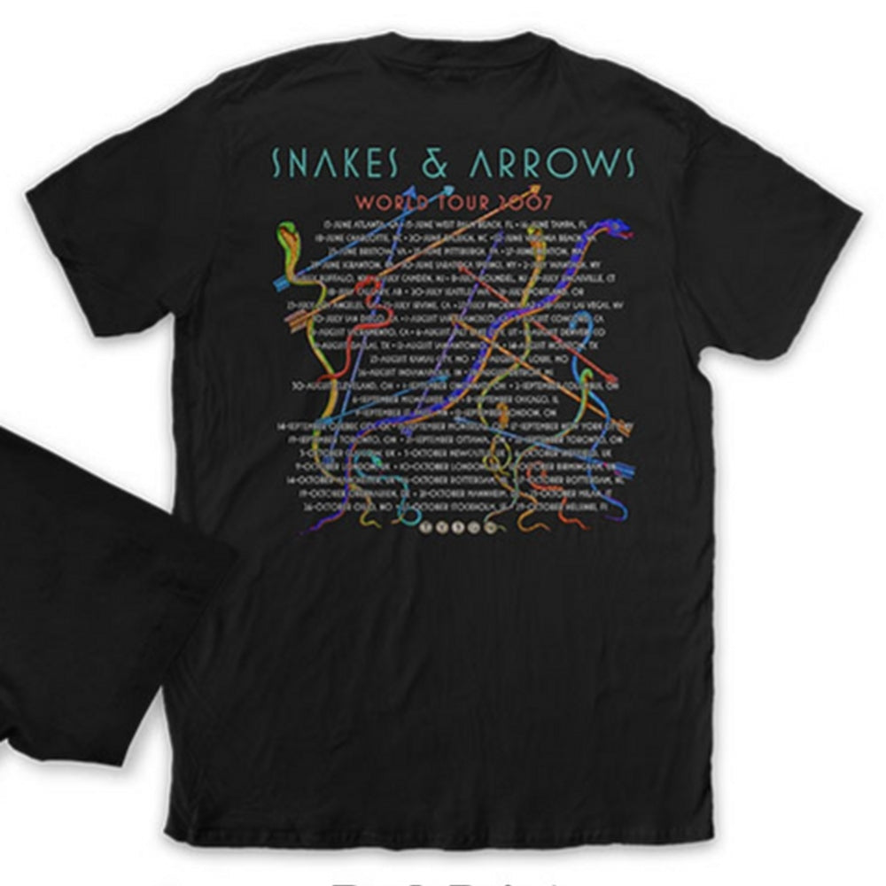 
                  
                    【廃番ラスト販売/特別価格】RUSH ラッシュ - Snakes & Arrows Tour 2007 /バックプリントあり / Tシャツ / メンズ
                  
                