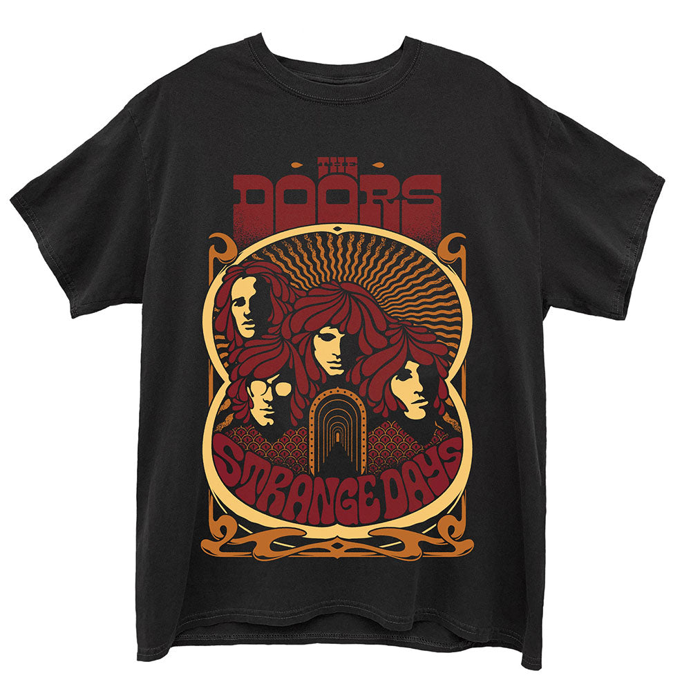 【廃番ラスト販売/特別価格】DOORS ドアーズ (結成 60周年 ) - Strange Days Vintage Poster / Tシャツ / メンズ 【公式 / オフィシャル】
